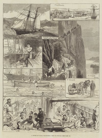 海軍ボランティアのクルーズ、ノルウェーへの旅 作： Sir John Charles Robinson